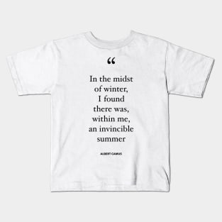 An Invincible Summer Kids T-Shirt